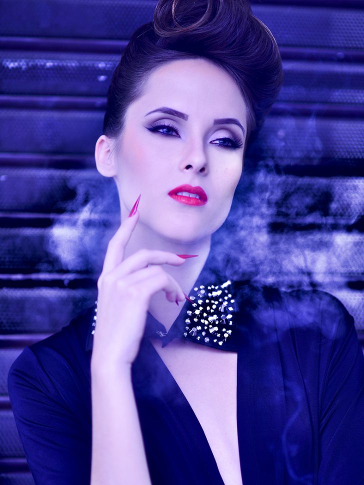 Chloe Gaya Maquiagem Editorial 