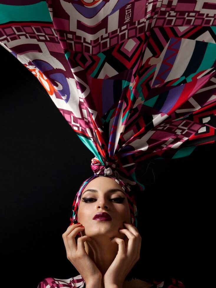 Chloe Gaya Maquiagem Editorial  